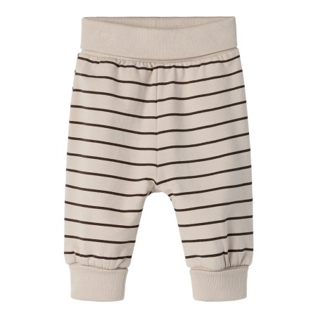 NAME IT Baby lannar sweatpants - Peyote