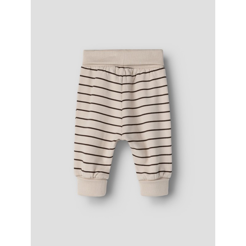 NAME IT Baby lannar sweatpants - Peyote
