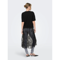 ONLY Tahlia blonde kjole top - Sort