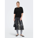 ONLY Tahlia blonde kjole top - Sort