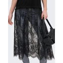 ONLY Tahlia blonde kjole top - Sort