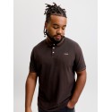 JACK & JONES PLUS Blualves Kortærmet polo - Hot Fudge/ Black Melange