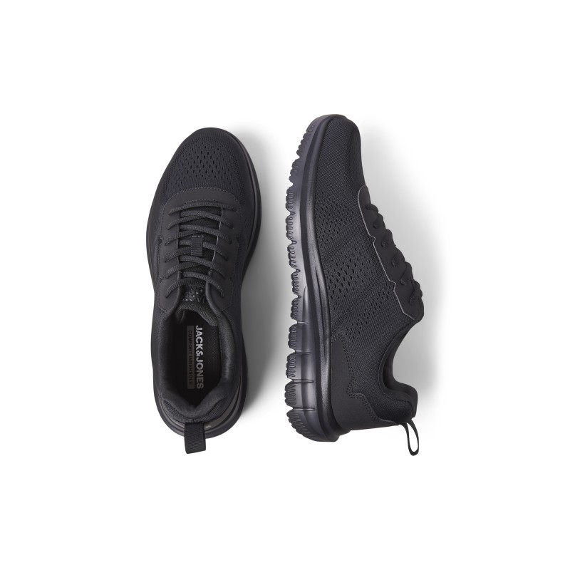 JACK & JONES Crescent Jacquard sneakers - Anthracite
