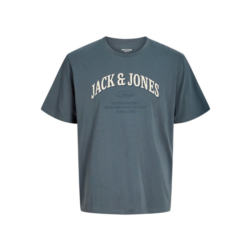 JACK & JONES PLUS Denver Logo T-shirt - Turbulence