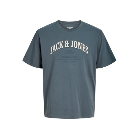 JACK & JONES PLUS Denver Logo T-shirt - Turbulence