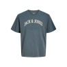 JACK & JONES PLUS Denver Logo T-shirt - Turbulence