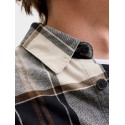 JACK & JONES Jackson ternet overshirt - Cloud Dancer