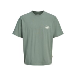 JACK & JONES JUNIOR Norrebro Typo T-shirt - Laurel Wreath