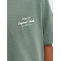 JACK & JONES JUNIOR Norrebro Typo T-shirt - Laurel Wreath