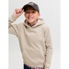 JACK & JONES JUNIOR Frederiksberg monogram sweat hoodie - Feather Gray