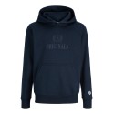 JACK & JONES JUNIOR Frederiksberg monogram sweat hoodie - Sky Captain