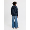 JACK & JONES JUNIOR Frederiksberg monogram sweat hoodie - Sky Captain