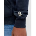 JACK & JONES JUNIOR Frederiksberg monogram sweat hoodie - Sky Captain