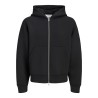 JACK & JONES Olegacy sweat scuba zip hoodie - Sort