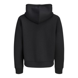 JACK & JONES Olegacy sweat scuba zip hoodie - Sort