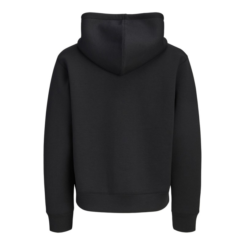 JACK & JONES Olegacy sweat scuba zip hoodie - Sort