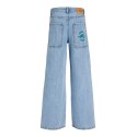 JACK & JONES JUNIOR Dave wide fit jeans - Light Blue Denim