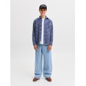 JACK & JONES JUNIOR Dave wide fit jeans - Light Blue Denim