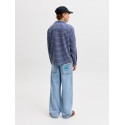 JACK & JONES JUNIOR Dave wide fit jeans - Light Blue Denim