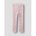 NAME IT MINI Wang uld leggings med hulmønster - Violet Ice