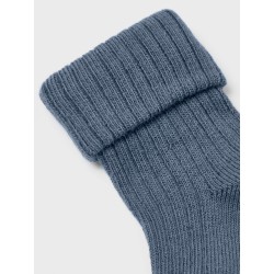 NAME IT BABY Nobbu rib strømper - Ombre Blue