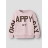 NAME IT MINI Linka langærmet sweatshirt - Violet Ice
