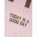 NAME IT MINI Linka langærmet sweatshirt - Violet Ice