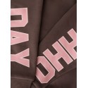 NAME IT MINI Linka langærmet sweatshirt - Chocolate Brown