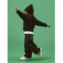 NAME IT MINI Linka langærmet sweatshirt - Chocolate Brown