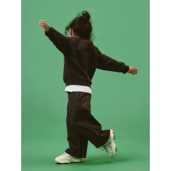 NAME IT MINI Linka langærmet sweatshirt - Chocolate Brown