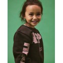 NAME IT MINI Linka langærmet sweatshirt - Chocolate Brown