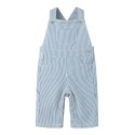 NAME IT BABY Nola loose fit overalls - White/ Moonlight Blue