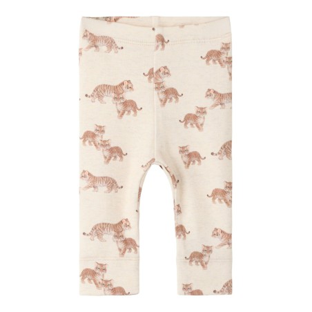 NAME IT BABY Lorens X-slim leggings - Peyote Melange