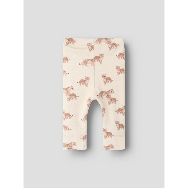 NAME IT BABY Lorens X-slim leggings - Peyote Melange