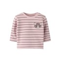 NAME IT BABY Lisa langærmet sweatshirt - Violet Ice