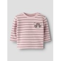 NAME IT BABY Lisa langærmet sweatshirt - Violet Ice