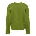 ONLY Happy langærmet T-shirt - Cardamon Seed