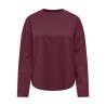 ONLY Happy langærmet T-shirt - Fig