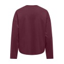 ONLY Happy langærmet T-shirt - Fig