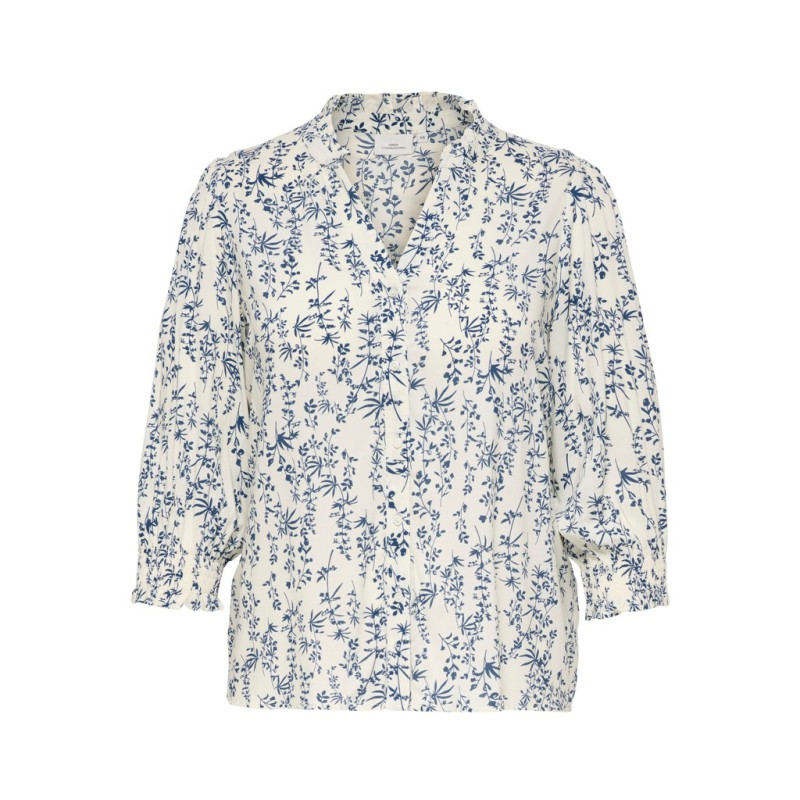 ONLY CARMAKOMA Raya 3/4 top - Jet Stream/ Amy Flower