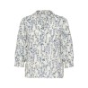 ONLY CARMAKOMA Raya 3/4 top - Jet Stream/ Amy Flower