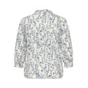 ONLY CARMAKOMA Raya 3/4 top - Jet Stream/ Amy Flower