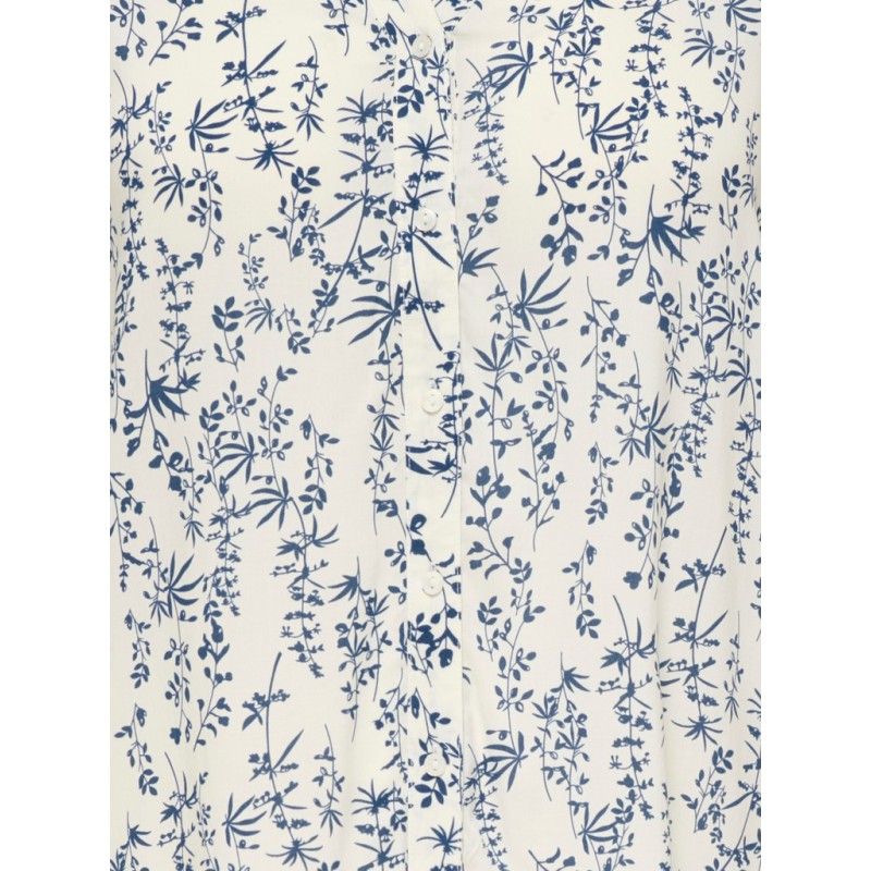 ONLY CARMAKOMA Raya 3/4 top - Jet Stream/ Amy Flower