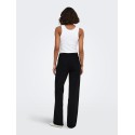 ONLY Juicy HW wide fit jeans - Black
