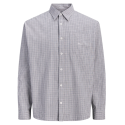 JACK & JONES Legacy loose fit ternet skjorte - Peat