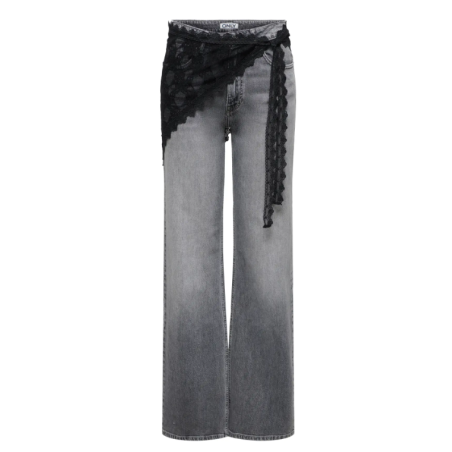 ONLY CARMAKOMA Sof blonde tørklæde - Black