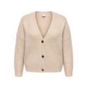 ONLY CARMAKOMA Zoey strik cardigan - Woodsmoke
