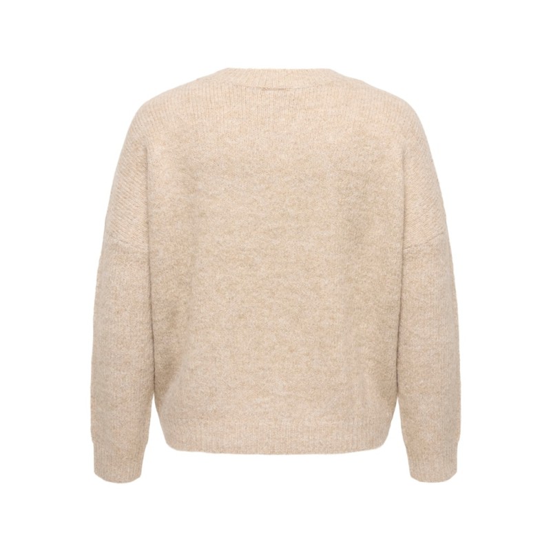 ONLY CARMAKOMA Zoey strik cardigan - Woodsmoke
