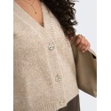 ONLY CARMAKOMA Zoey strik cardigan - Woodsmoke
