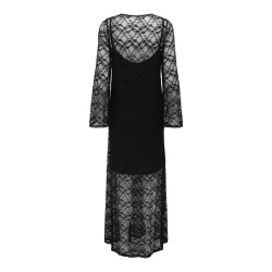 JDY Silvia lace maxi kjole -Black